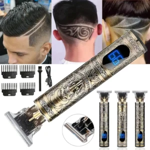 LCD Electric Hair Clipper for Men